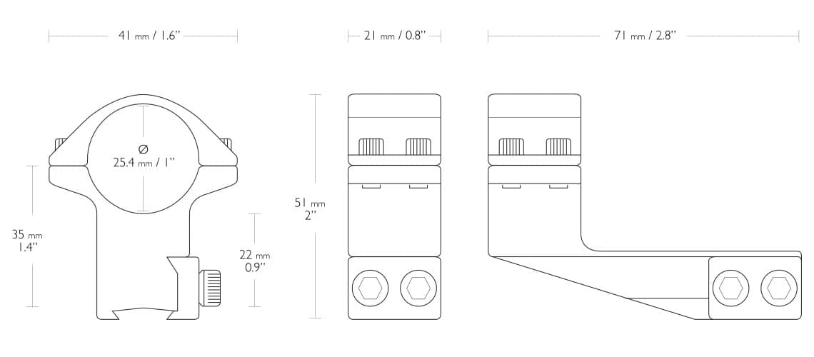Hawke collier d'extension haut