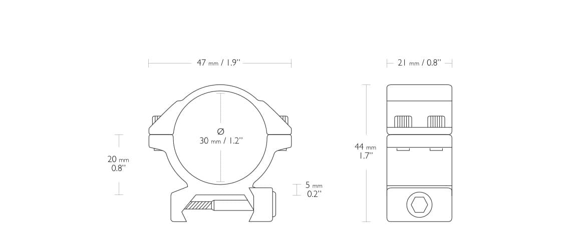 mesure colliers hawke
