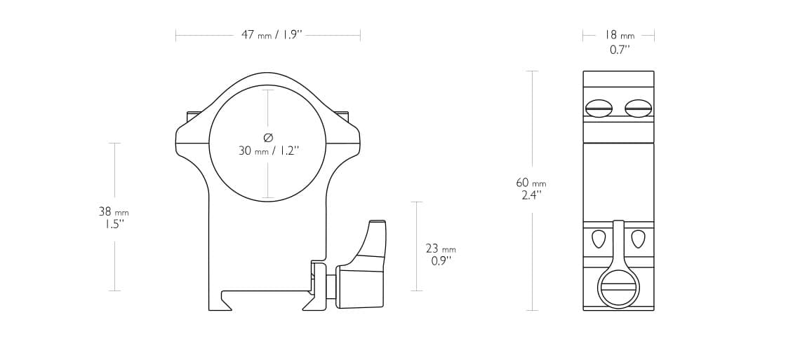 mesure ring scope hawke