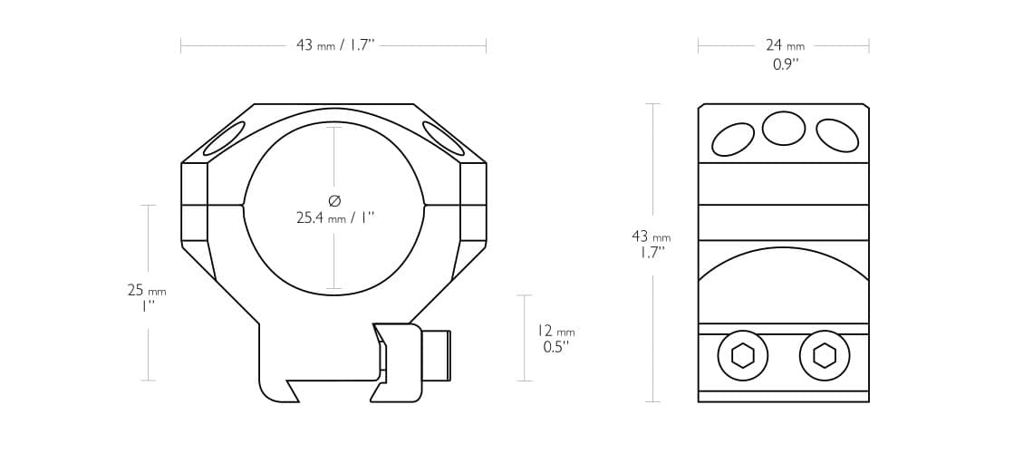 taille collier de montage moyen