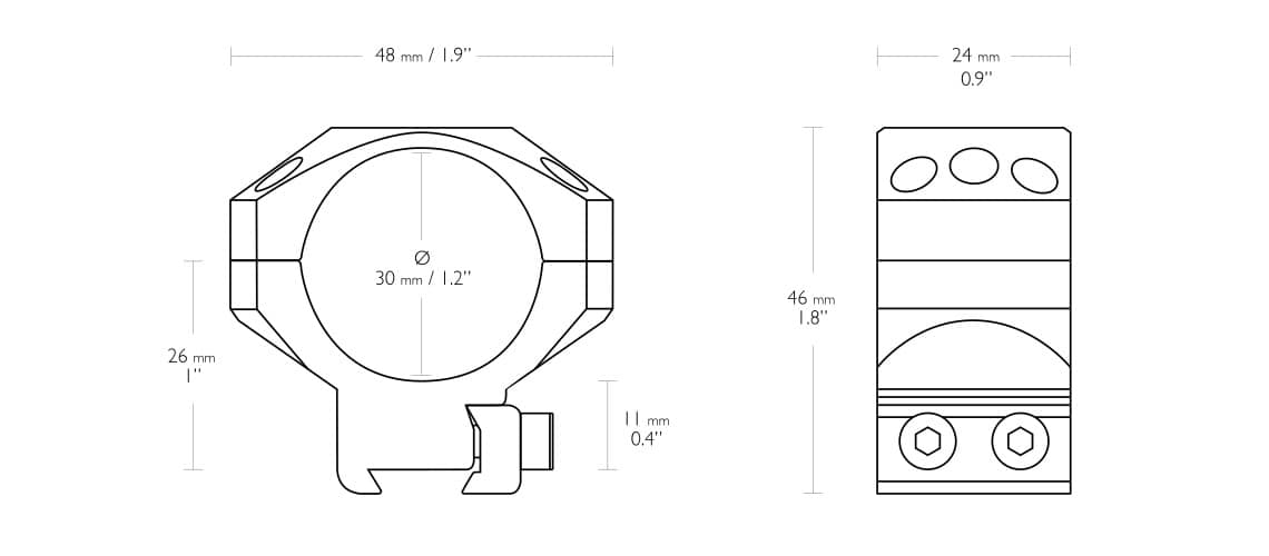 collier de montage bas