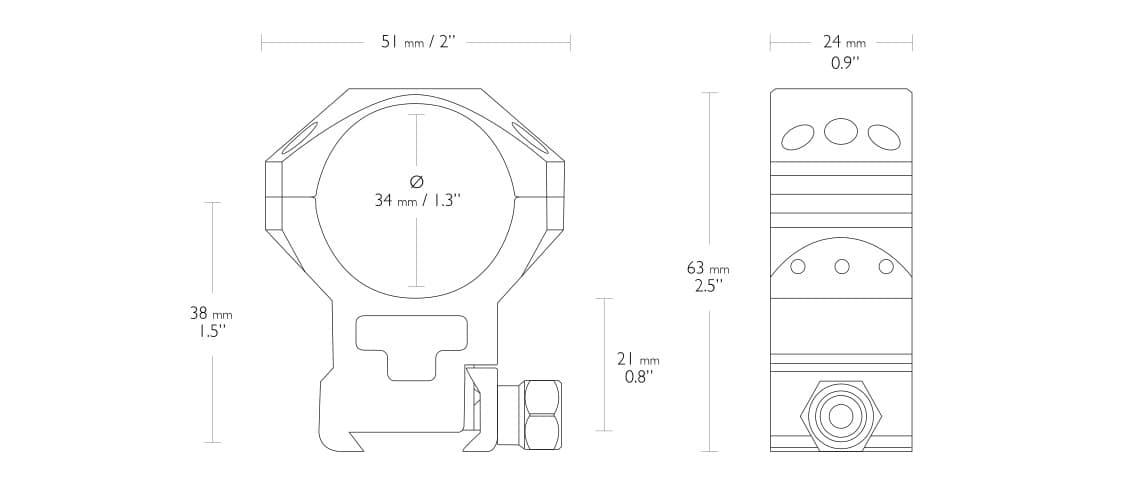 collier tactique haut weaver