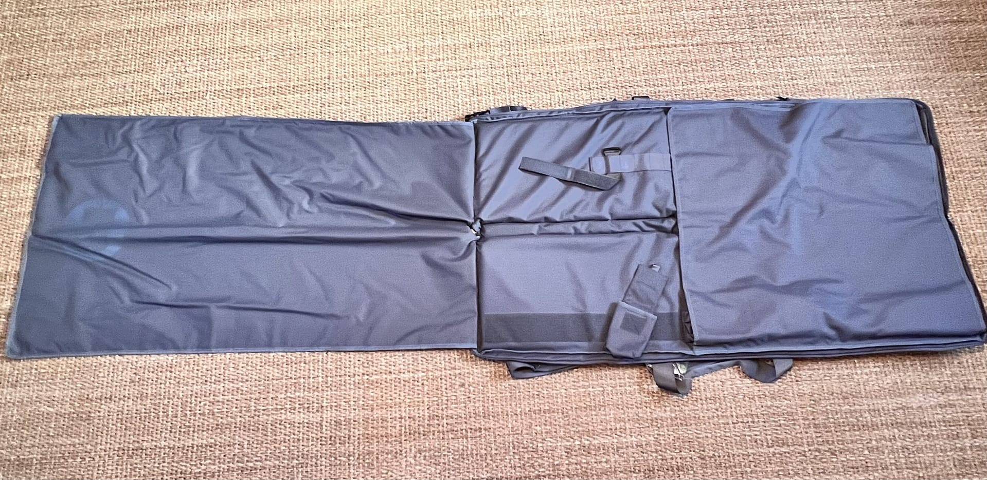 Bergara sac de rangement arme / tapis de tir 2 en 1