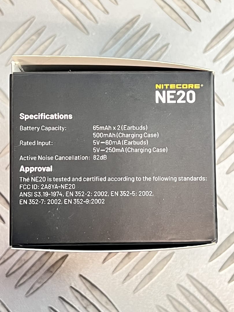 écouteurs à annulation de bruit nitecore