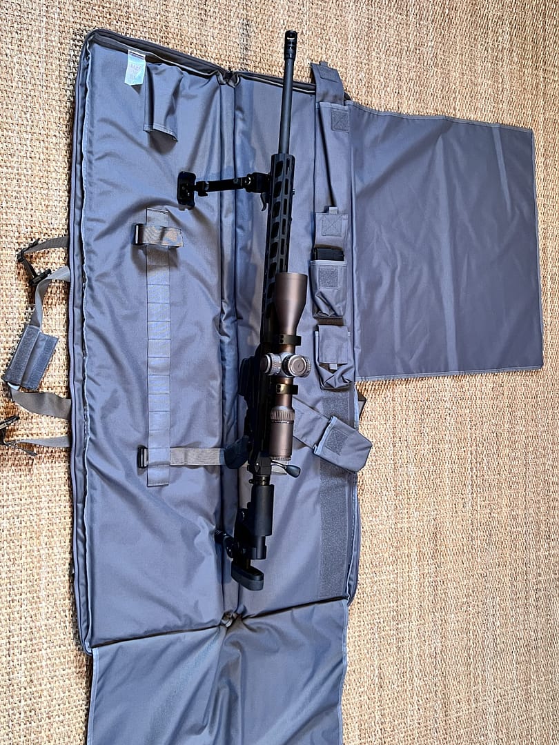 Bergara sac de rangement arme / tapis de tir 2 en 1