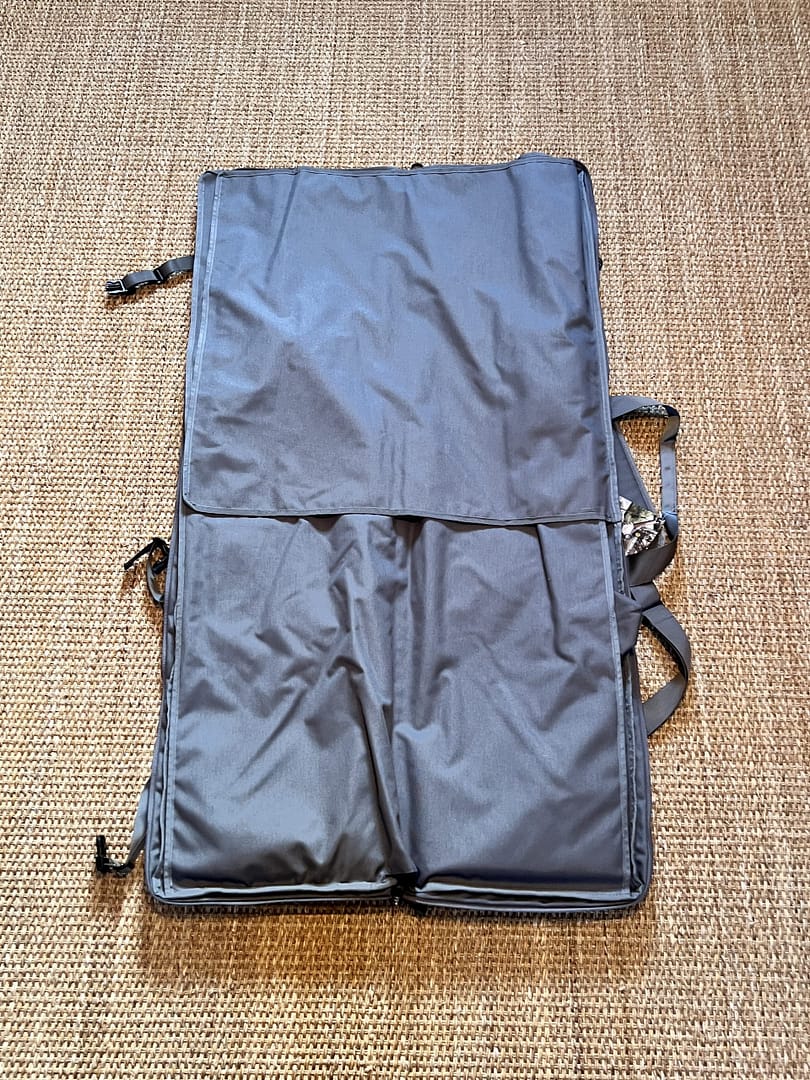 Bergara sac de rangement arme / tapis de tir 2 en 1