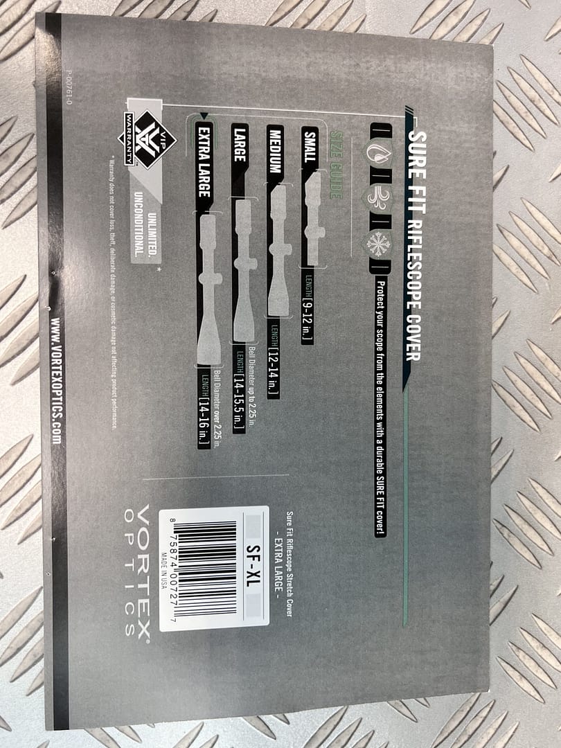 VORTEX Housse de protection d'optiques