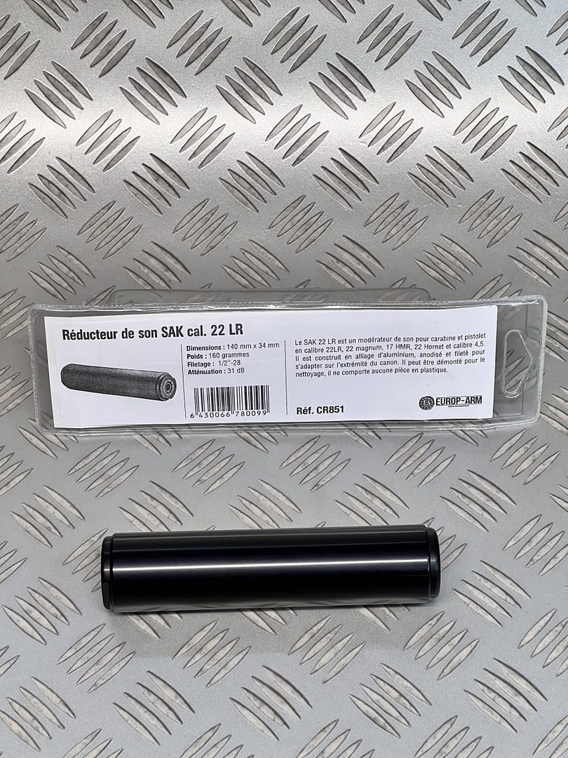 Réducteur de son Calibre 22LR